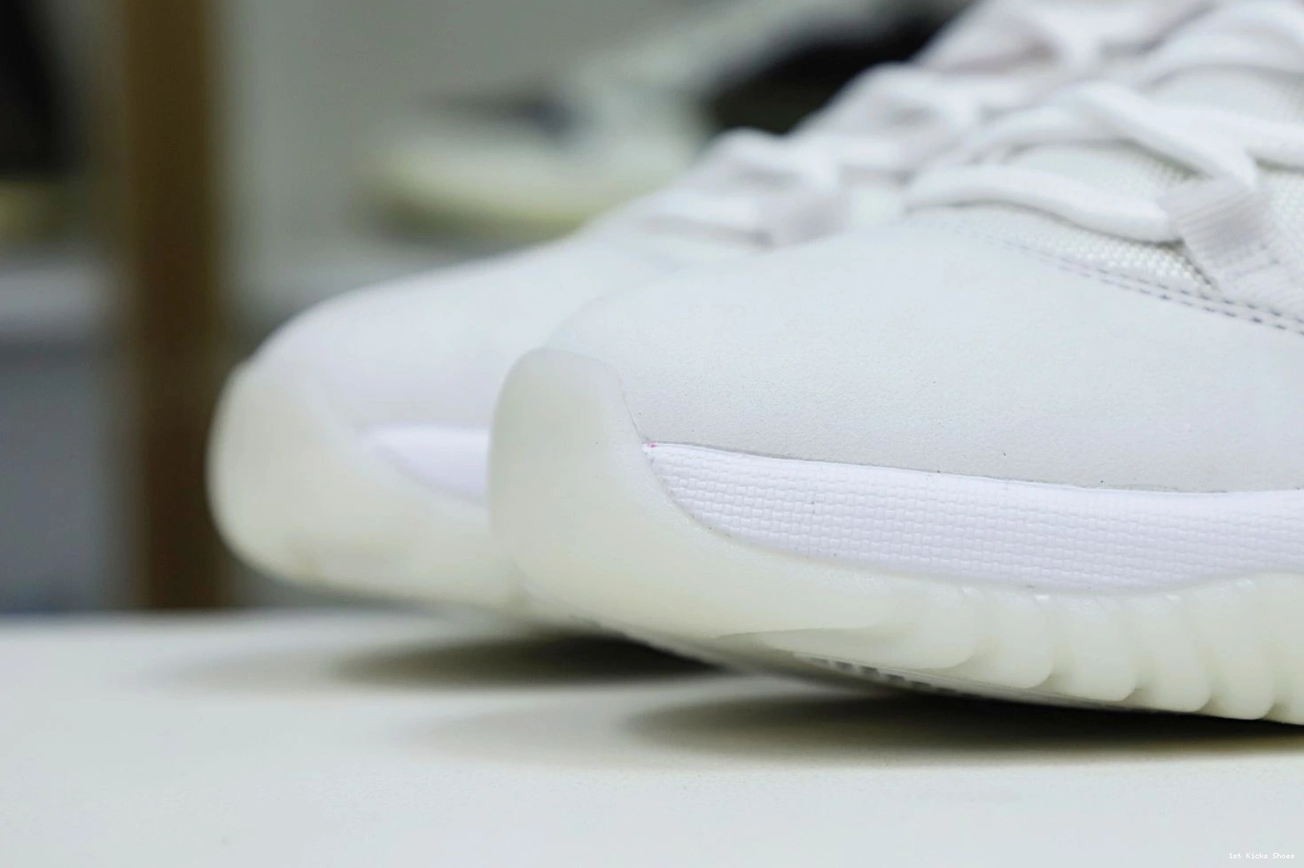 1st Kicks JORDAN AIR TINT 2014 PLATINUM Kimikick 11 XI RETRO AllSeason 1117